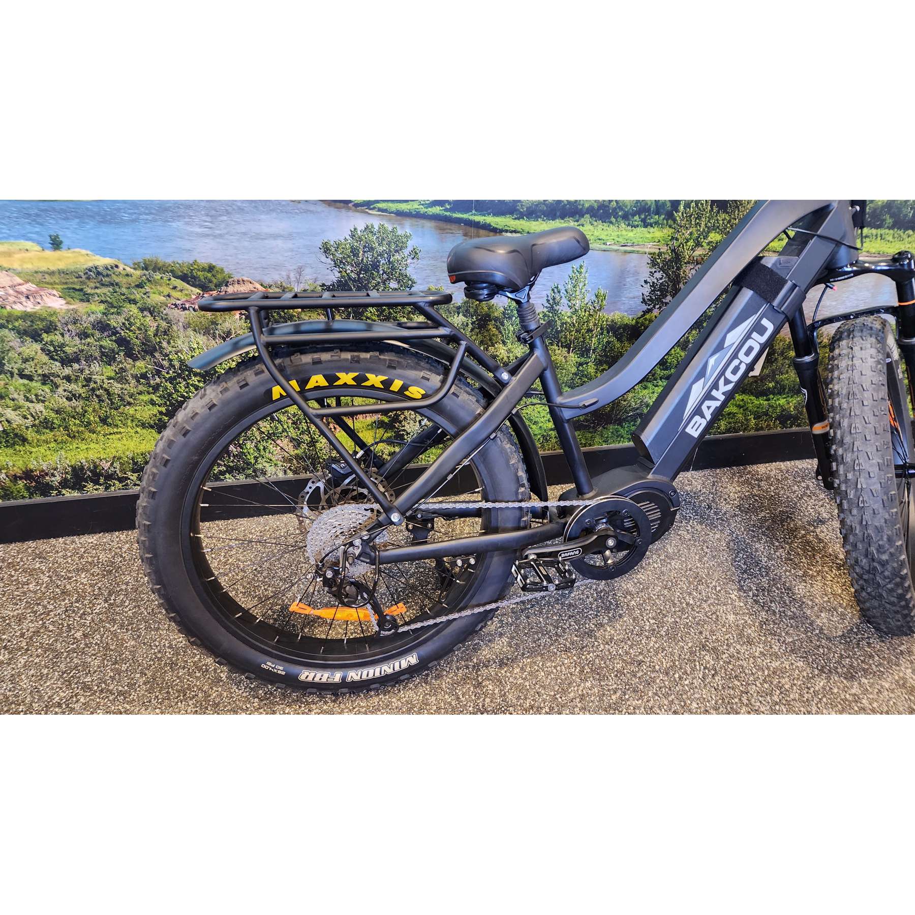 Mule Step-Through 26" Tires 21AH Matte Black Showroom Special #1