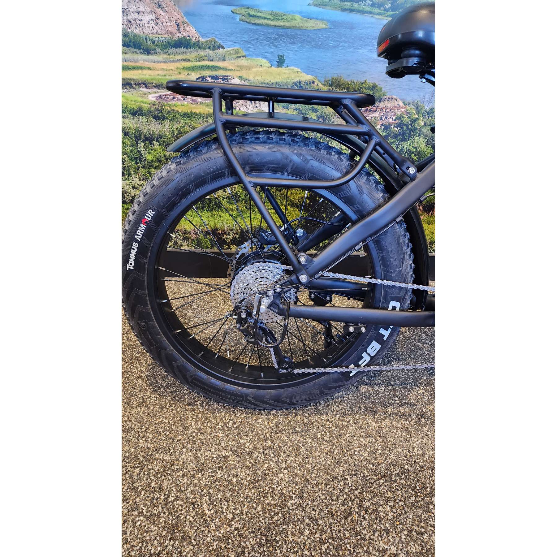 Flatlander Step-Through 24" Tires 21AH Matte Black Showroom Special
