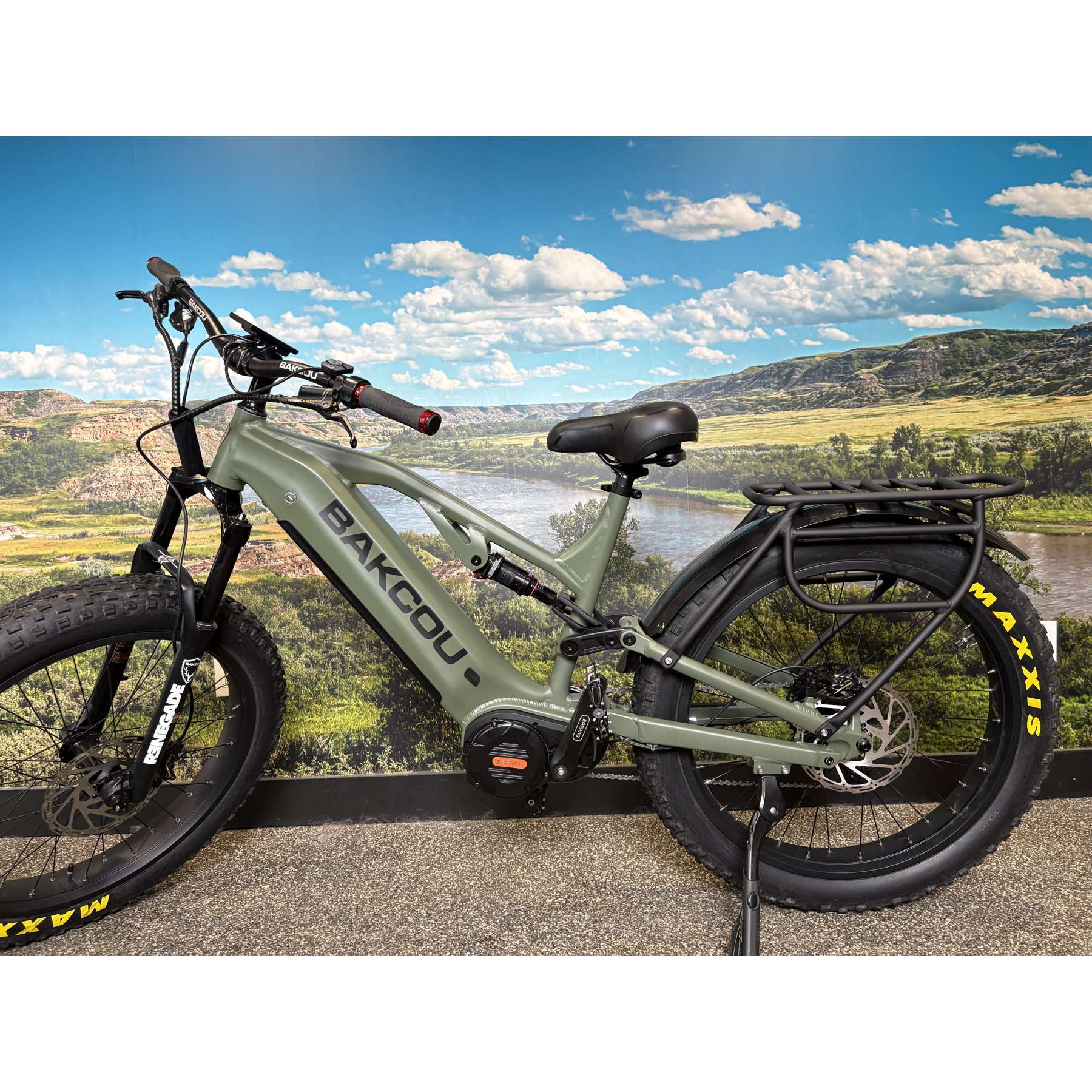 Scout 19" Frame 21AH Matte Army Green Showroom Special