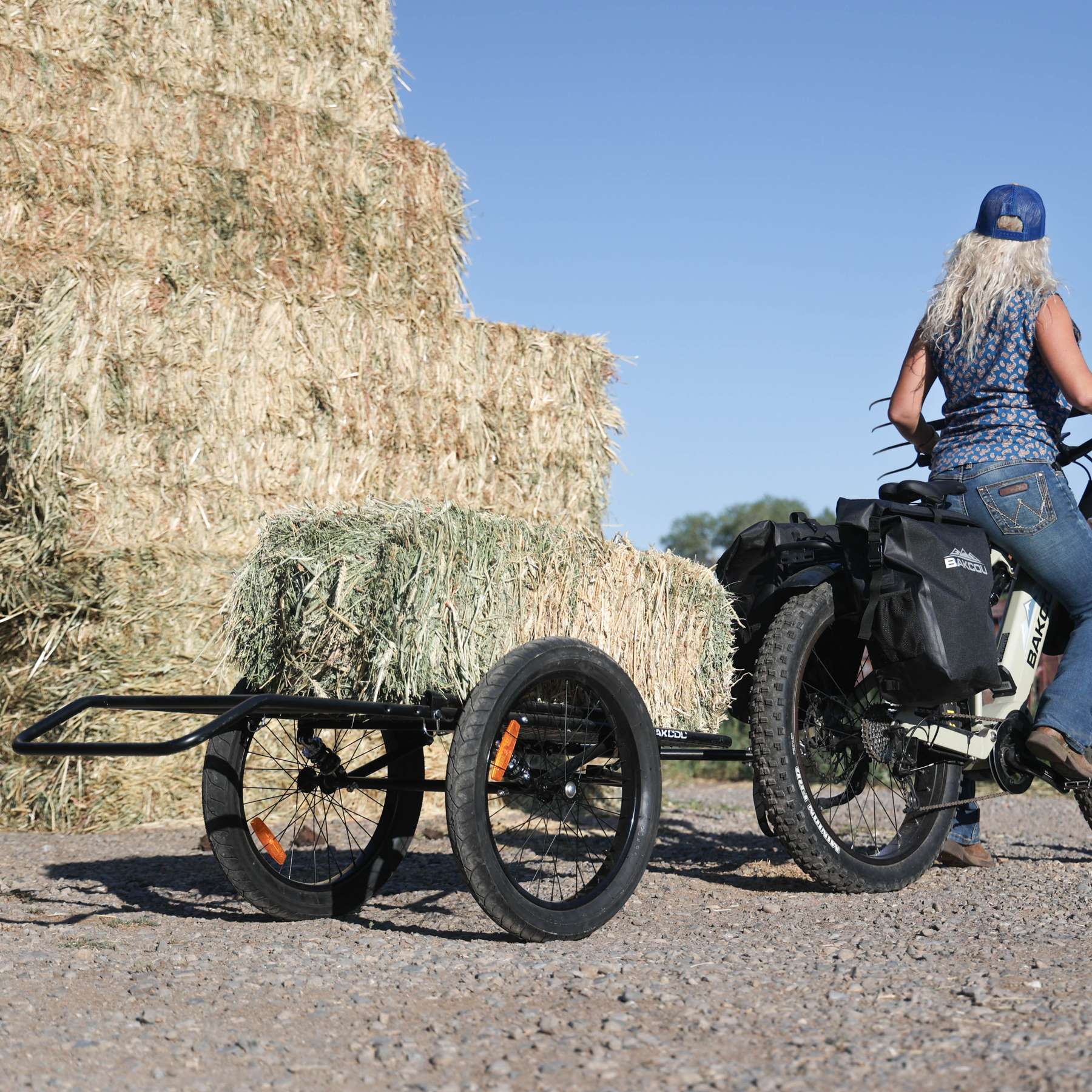 Folding Deer eBike Trailer