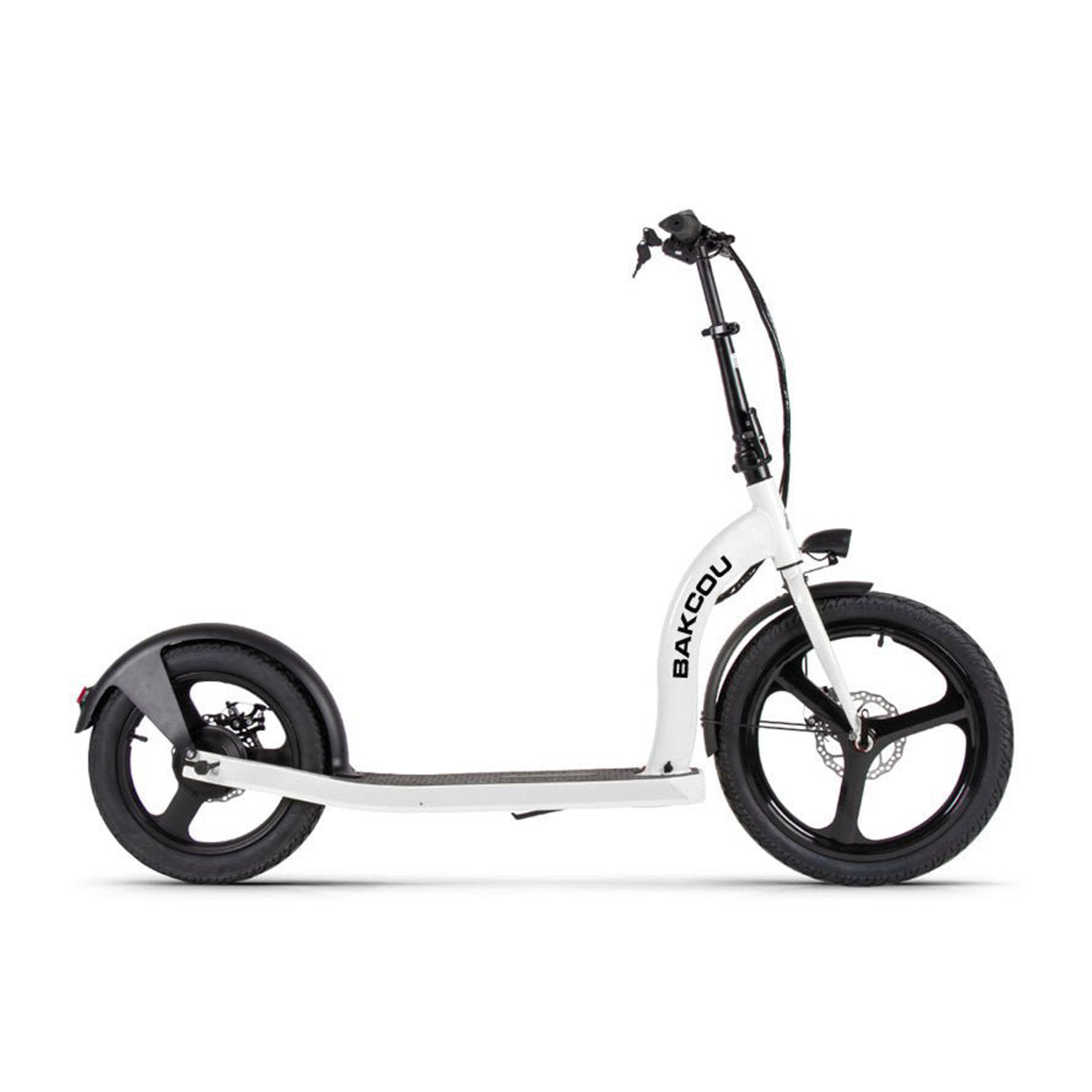 Badger Electric Scooter Gloss White
