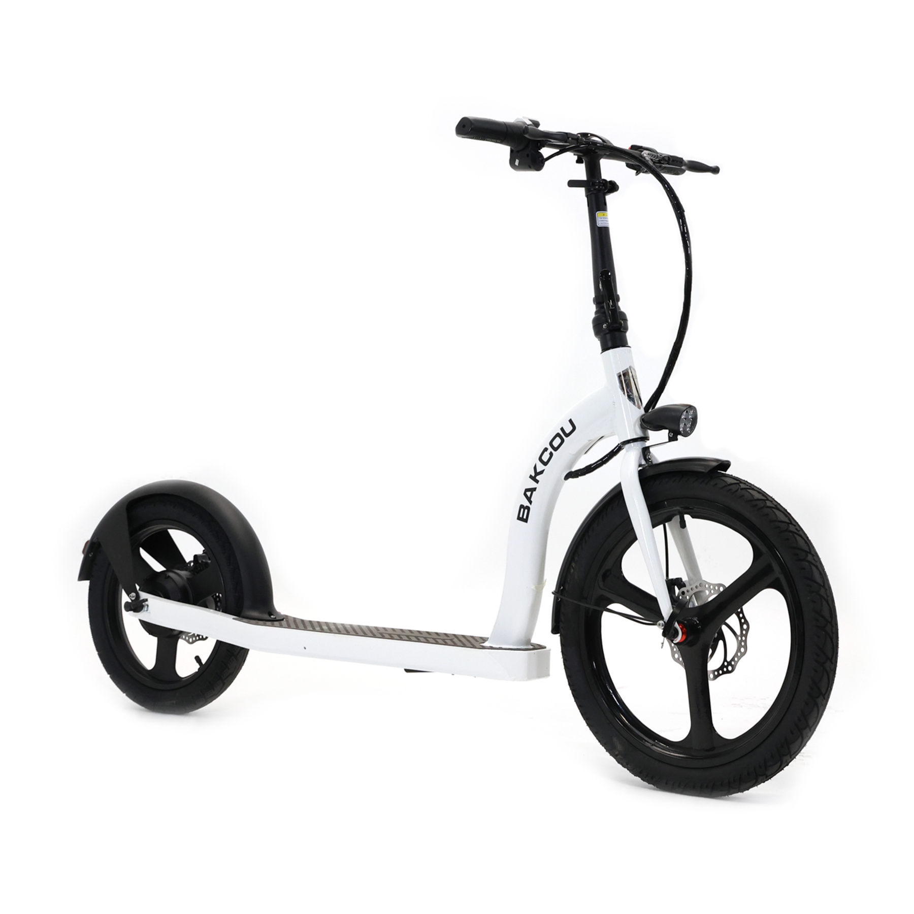 Badger Electric Scooter Gloss White