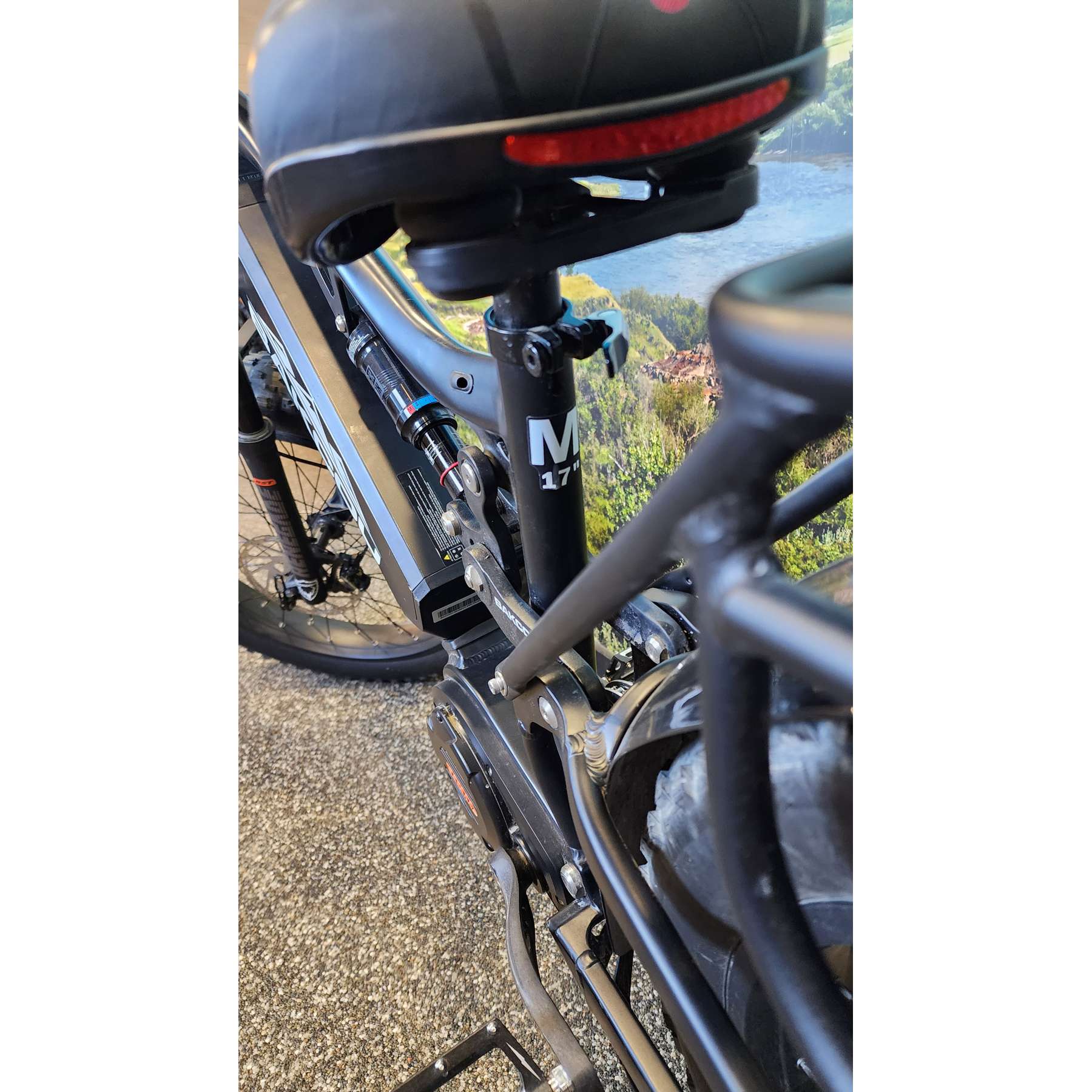 Storm Jager 17" Medium Frame 25AH Matte Black Demo Special